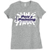 pete's painting Ladies Fitted T-Shirt