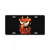 devils night License Plate