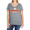 chicken of the cave Ladies Curvy T-Shirt