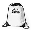 pie and chips   food of the gods Drawstring Bags