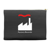 factory records   retro record label   mens music Accessory Pouches