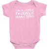 i am a lovable, Baby Bodysuit