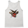 sailor jerry tattoo art military mermaid Tank Top