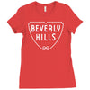 beverly hills Ladies Fitted T-Shirt