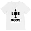 like a boss V-Neck Tee