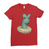 elizabethan dilophosaurus Ladies Fitted T-Shirt