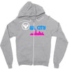 owl city retro Zipper Hoodie