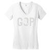 political Women's V-Neck T-Shirt