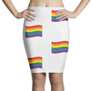 LGBT Pocket Pencil Skirts