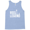 reel legend funny lure father's day country fishing bass humor Tank Top
