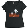 California Women's Triblend Scoop T-shirt