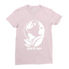 earth day planet Ladies Fitted T-Shirt