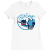quickly, to the cupcave Ladies Fitted T-Shirt