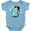 pluto is on vacations Baby Onesie