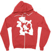 pokemon squitle evolution tee Zipper Hoodie