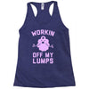 vintage dg506 workin off my lumps best trending Racerback Tank