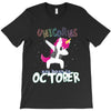 october born unicorns T-Shirt