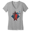 red xiii Women's V-Neck T-Shirt