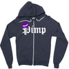 pimp hip hop Zipper Hoodie