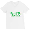 jake paulers green V-Neck Tee