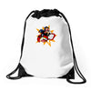 partners in crime Drawstring Bags