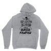 You Cant Scare Me I am Biker Pawpaw Hoodie
