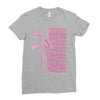 breast cancer Ladies Fitted T-Shirt