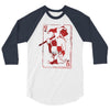quinn of heart 3/4 Sleeve Shirt