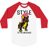 style is the message 3/4 Sleeve Shirt
