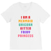 i am a mermaid unicorn kitten fairy princess V-Neck Tee