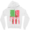 fist raised and proud! Zipper Hoodie