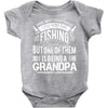 There Aren't  Many Things I Love More Than Fishing Baby Bodysuit