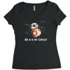 bb 8 is my copilot Women's Triblend Scoop T-shirt