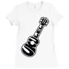 ukulele Ladies Fitted T-Shirt