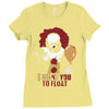it pennywise clown Ladies Fitted T-Shirt