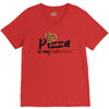 pizza is my valentine 56 V-Neck Tee