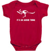 cricket it's an aussie thing Baby Bodysuit
