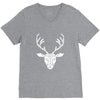 poly deer V-Neck Tee