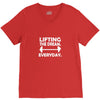 lifting the dream everyday V-Neck Tee