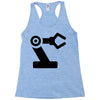 black robot Racerback Tank