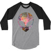 Psychic Alien Galaxy 3/4 Sleeve Shirt