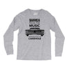 driver picks the music passenger shuts his cakehole Long Sleeve Shirts