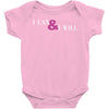 i can &amp; i will Baby Bodysuit
