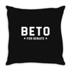 Beto For Senate With Stars Throw Pillow