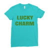 lucky charm Ladies Fitted T-Shirt