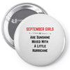 September Girls Pin-back button
