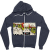 Dog&amp;music Zipper Hoodie
