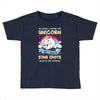 I Wish I Were a Unicorn So I Could Stab Idiots with My Head Toddler T-shirt