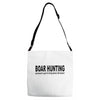 boar hunting tex Adjustable Strap Totes
