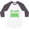 delorean trail 3/4 Sleeve Shirt
